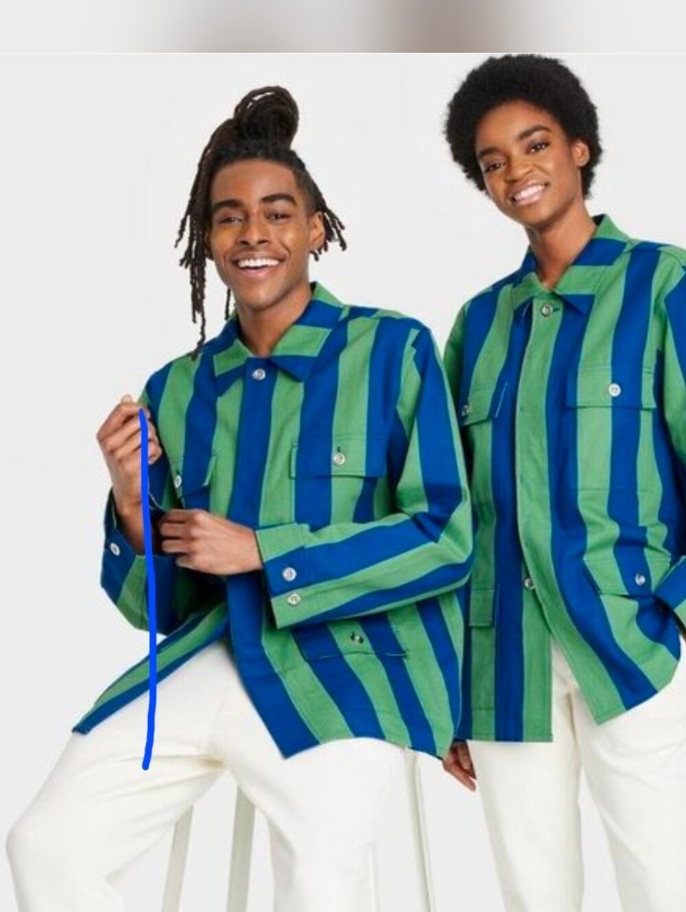 TARGET X Sammy B Stripe Jacket